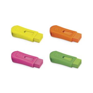 Apontador com Depósito + Borracha FC Max Neon – Faber-Castell - 1