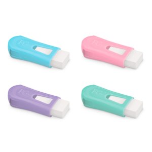 Apontador com Depósito + Borracha FC Max Tons Pastel – Faber-Castell - 1