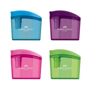 Apontador com Depósito ClickBox – Faber-Castell - 1