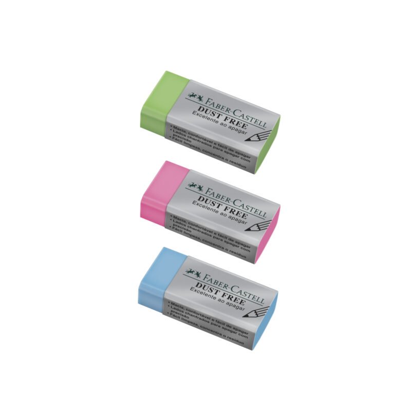 Borracha Dust Free Média Colors – Faber-Castell - 1