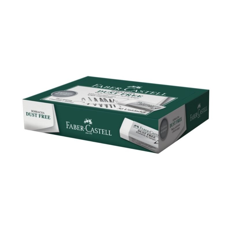 Borracha Dust Free Pequena 30 Un – Faber-Castell - 1