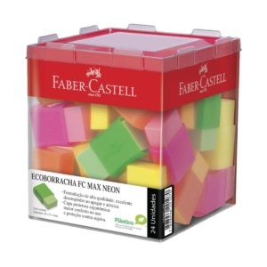 Borracha FC Max Neon 24 Un - Faber-Castell - 1
