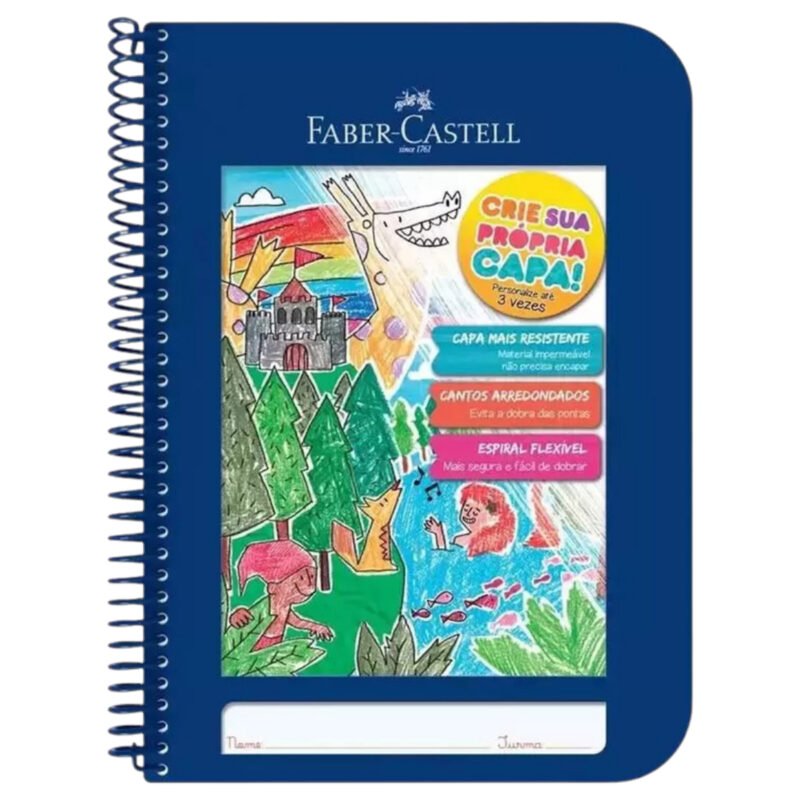 Caderno Criativo Capa Azul – Faber-Castell - 1