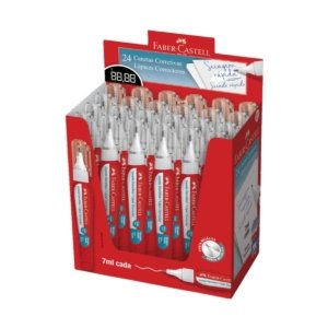 Caneta Corretiva 7ml 24 Un - Faber-Castell - 1