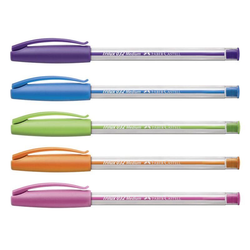 Caneta Esferográfica Trilux Colors 1.0mm 3 Un – Faber-Castell - 1