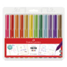 Caneta Fine Pen Colors 0.4mm 12 Cores criadas pelo consumidor – Faber-Castell - 1