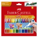 Canetinha Hidrográfica Jumbo Triangular 24 Cores – Faber-Castell - 1