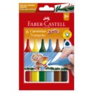 Canetinha Hidrográfica Jumbo Triangular 6 Cores – Faber-Castell - 1