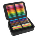 Estojo de Nylon 3D Feminino 24 Lápis de Cor + 3 Neon - Faber-Castell - 3