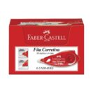 Fita Corretiva 4mm X 10M 6 Un - Faber-Castell - 1