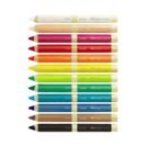 Lápis Eco Giz de Cera Jumbo 12 Cores + Apontador - Faber-Castell - 3