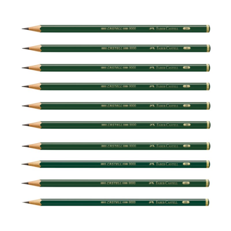 Lápis Grafite Eco Sextavado Castell 9000 - Faber-Castell - 1