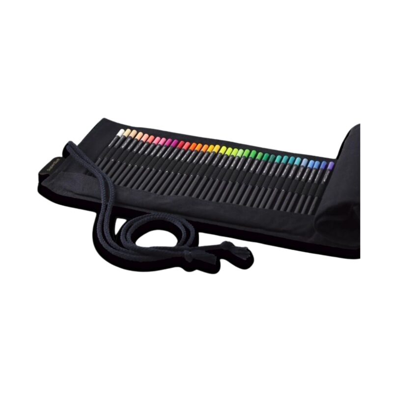 Lápis de Cor Eco Redondo SuperSoft 72 Cores Estojo de Tecido - Faber-Castell - 3 Lápis de Cor Eco Redondo SuperSoft 72 Cores Estojo de Tecido - Faber-Castell - 3