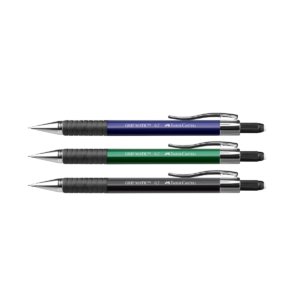 Lapiseira Grip Matic Metal 0.7mm + 24 Minas B - Faber-Castell - 1