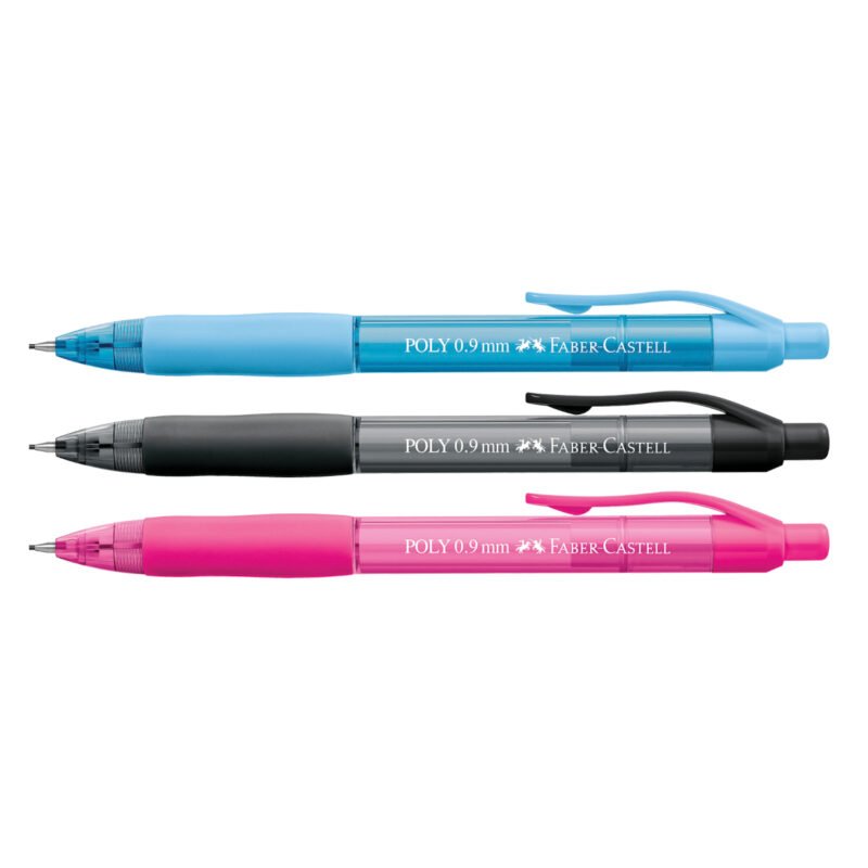 Lapiseira Poly 0.9mm + 24 Minas B - Faber-Castell - 1