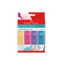 Marca Texto Textliner Pastel 46 4 Cores – Faber-Castell - 1